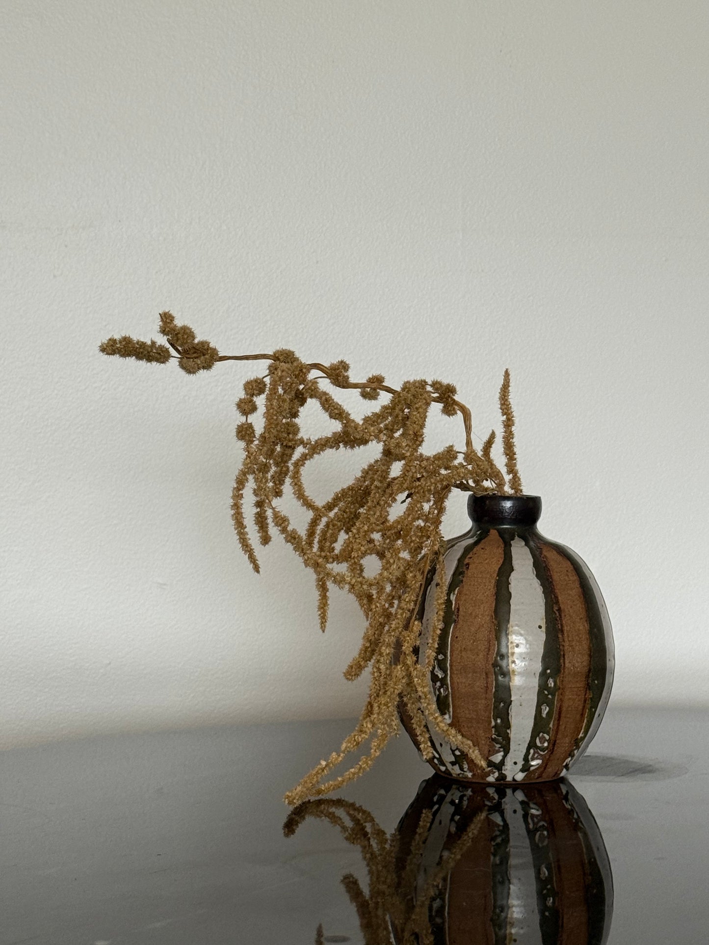 Signed Pottery Vase