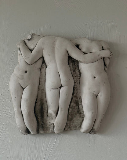 VINTAGE Three Graces Wall Art