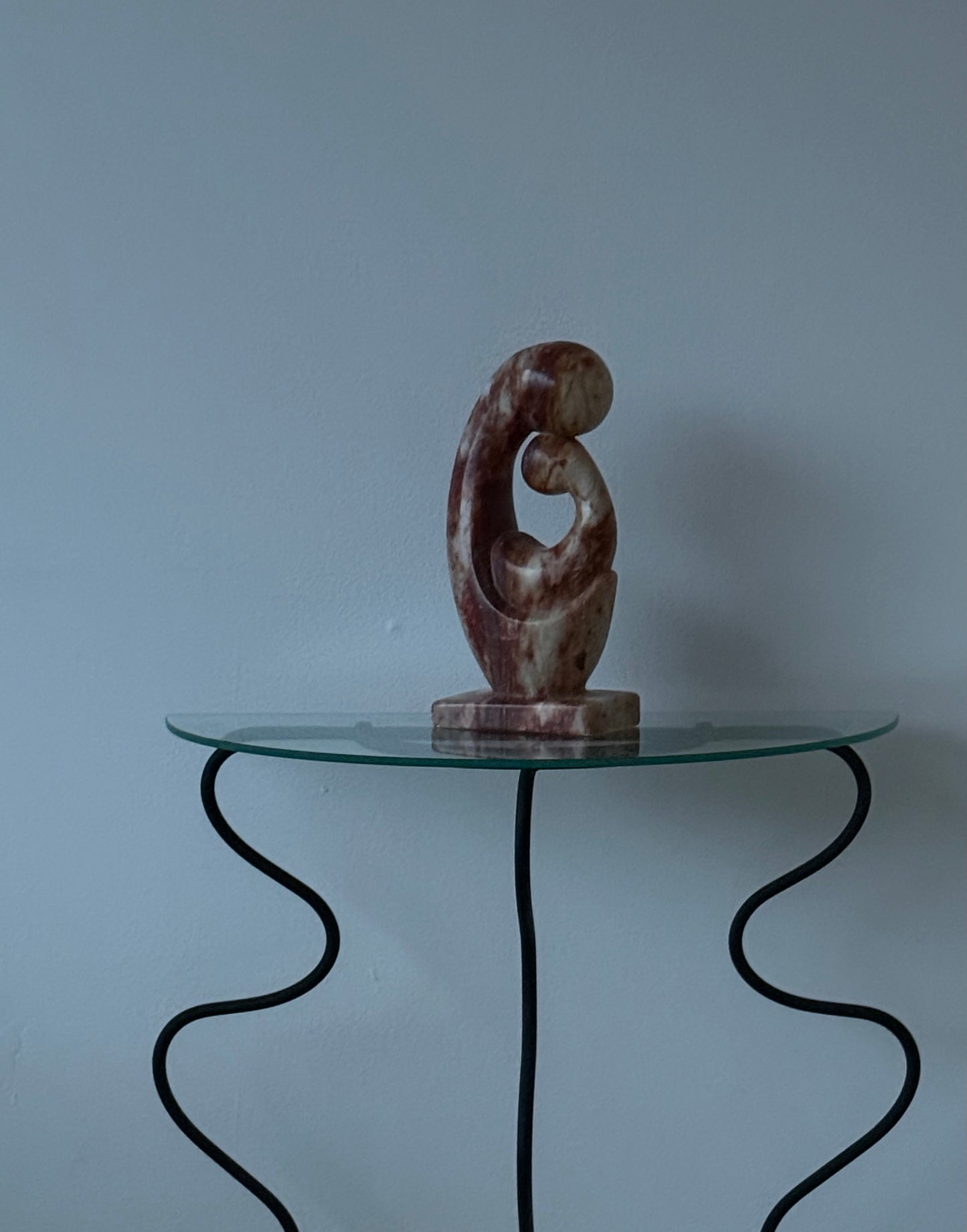 1990s Wavy Iron Table