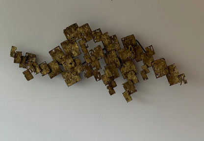 MCM BRUTALIST BRASS SCULPTURE