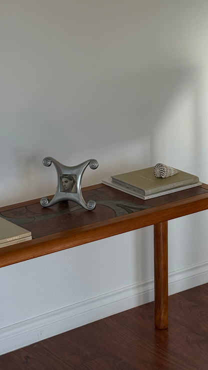 1970s Hasley Danish Console Table