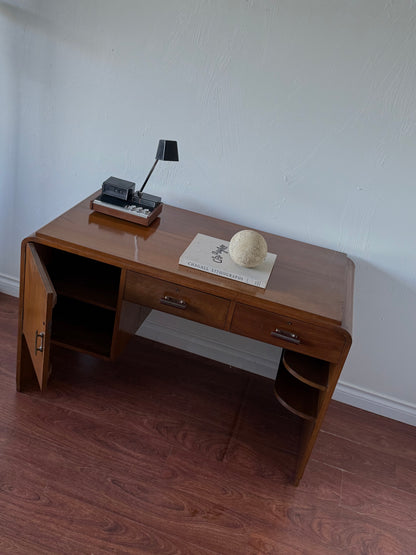 ART DECO WOOD DESK