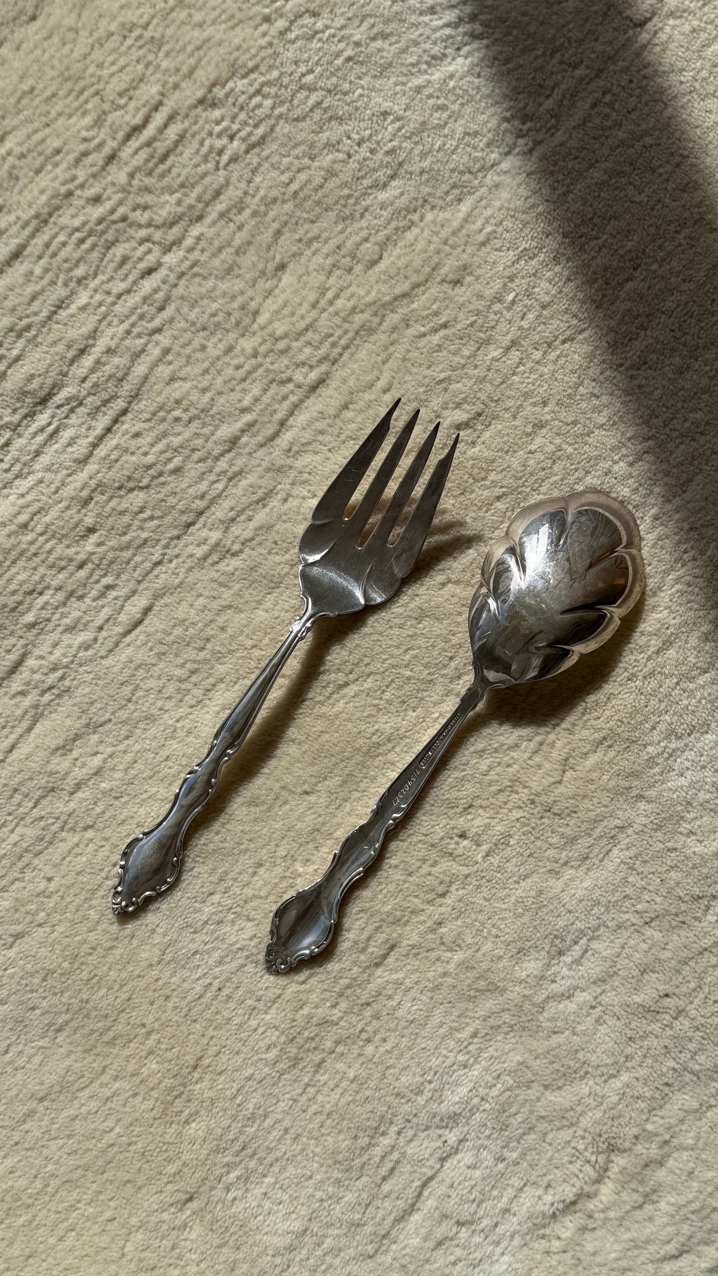 Ca. 1950s SILVERPLATE SERVING SET