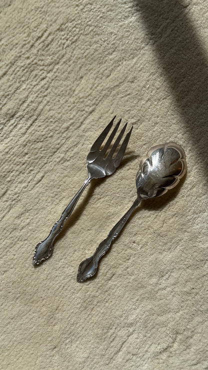 Ca. 1950s SILVERPLATE SERVING SET