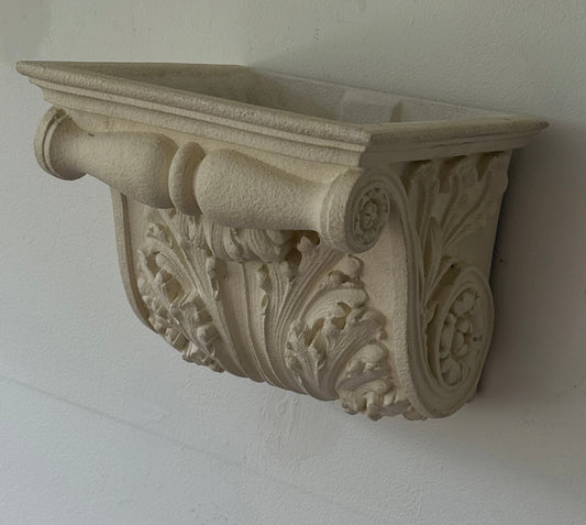 MOULDED PLASTER SCONCE