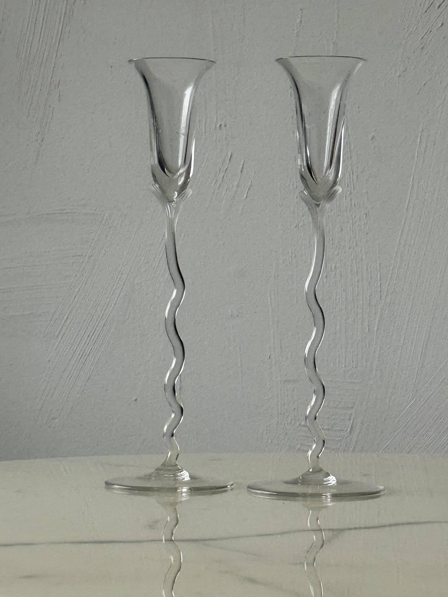 Vintage Tall Candlesticks