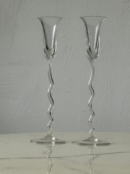 Vintage Tall Candlesticks