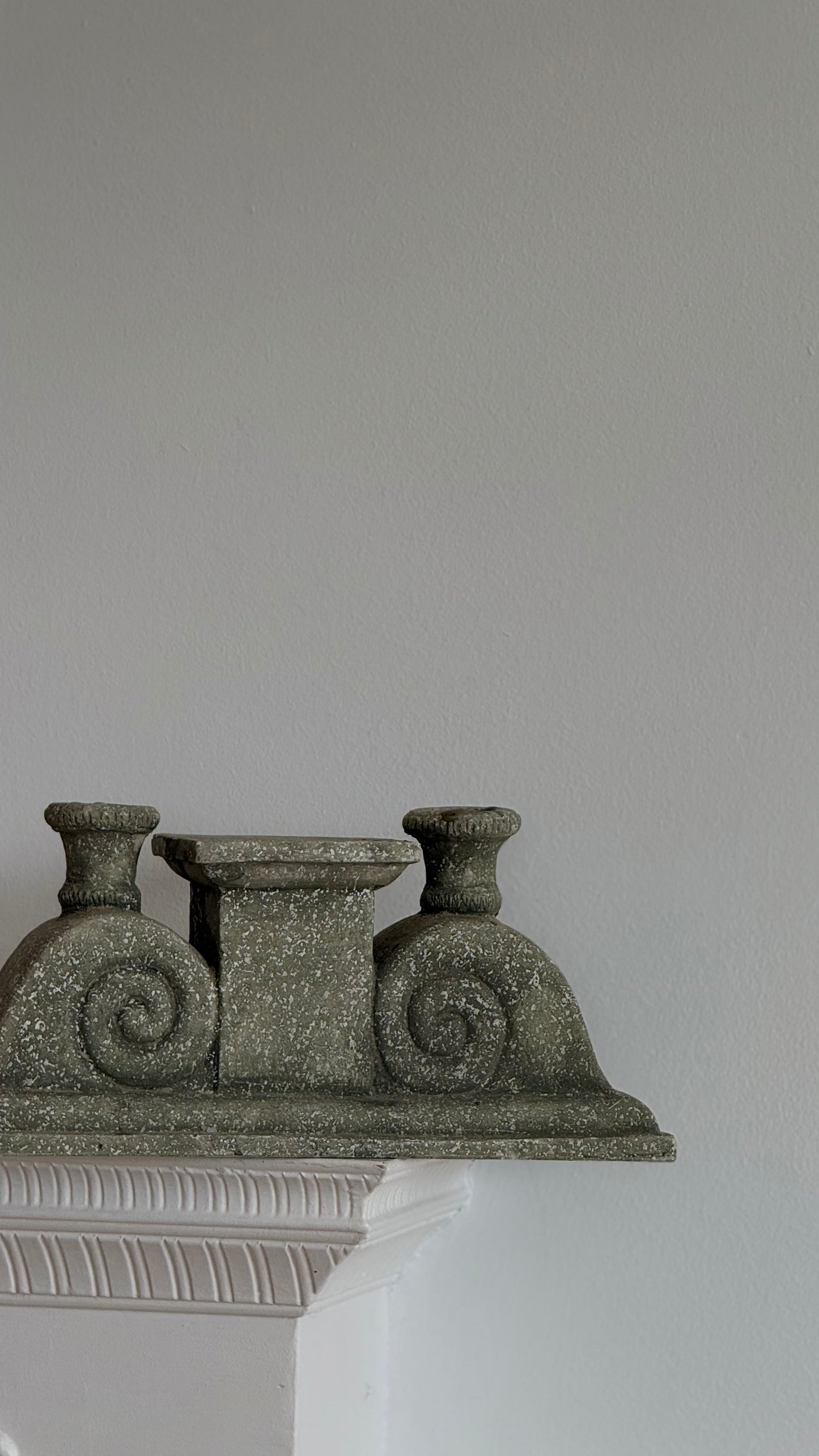 Vintage Scroll Candelabra