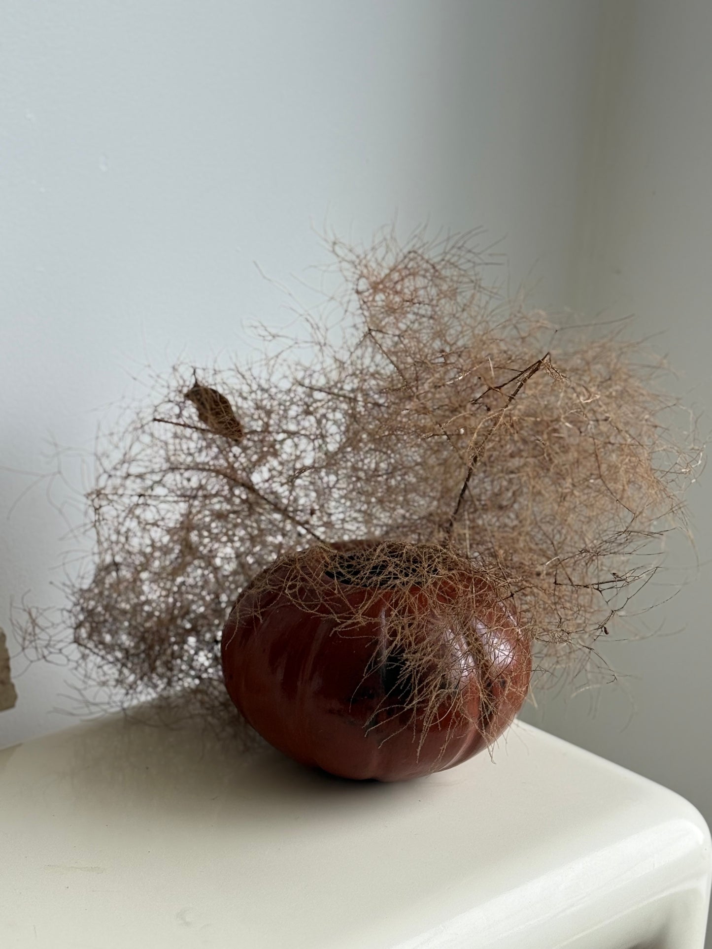 Pumpkin Terracotta Decor Vase