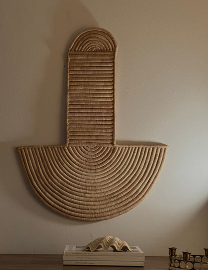 MALAWI ABSTRACT WOVEN WALL ART