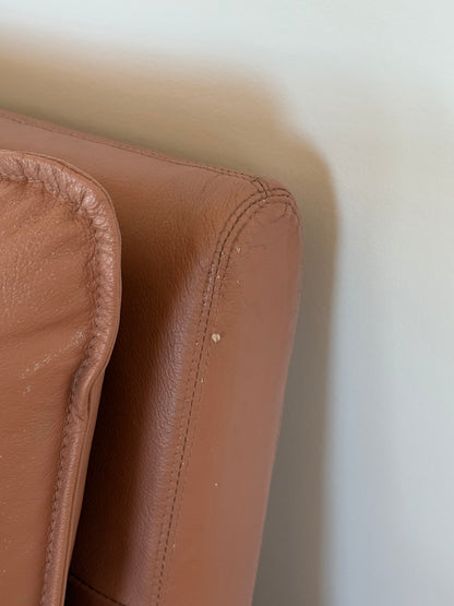 Post MOD Two Seater Leather SOFA