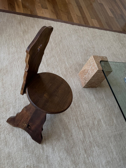 BRUTALIST DESIGN VINTAGE CHAIR
