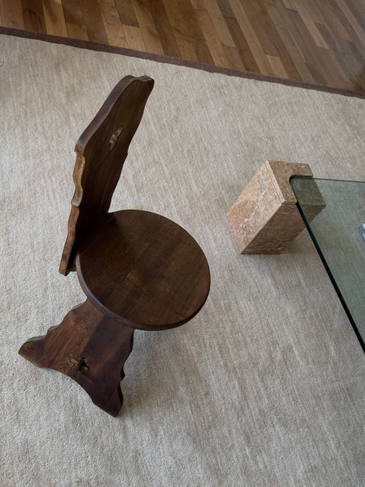 BRUTALIST DESIGN VINTAGE CHAIR