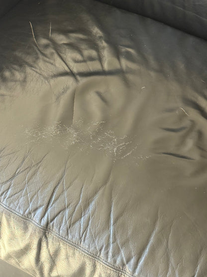 1990s ITALIAN LEATHER COUCH