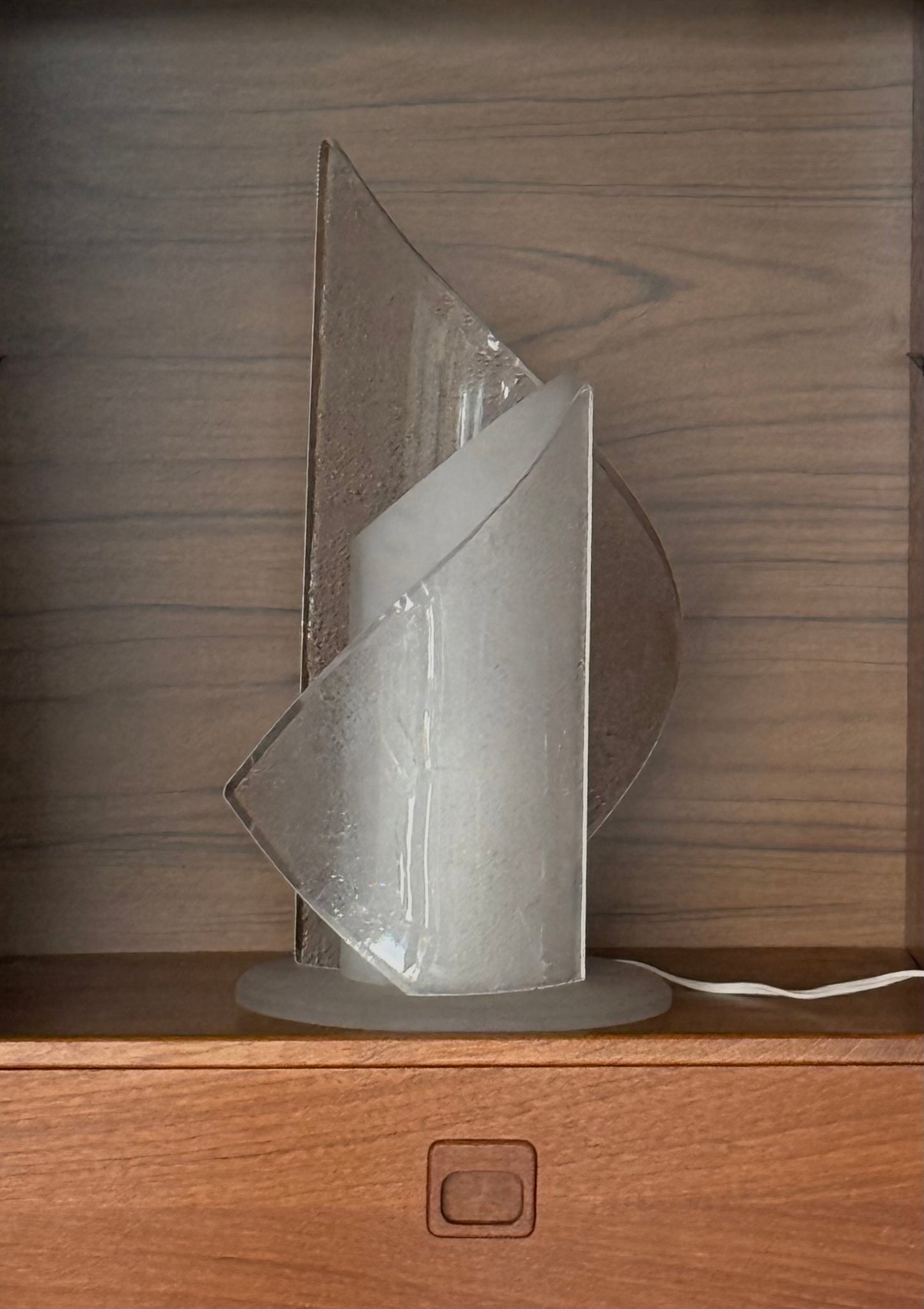 Post Mod Acrylic Lamp