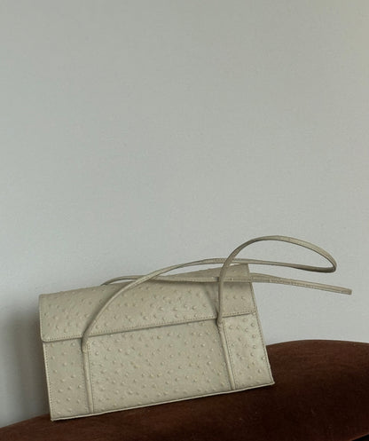 VINTAGE Ostrich Leather Purse
