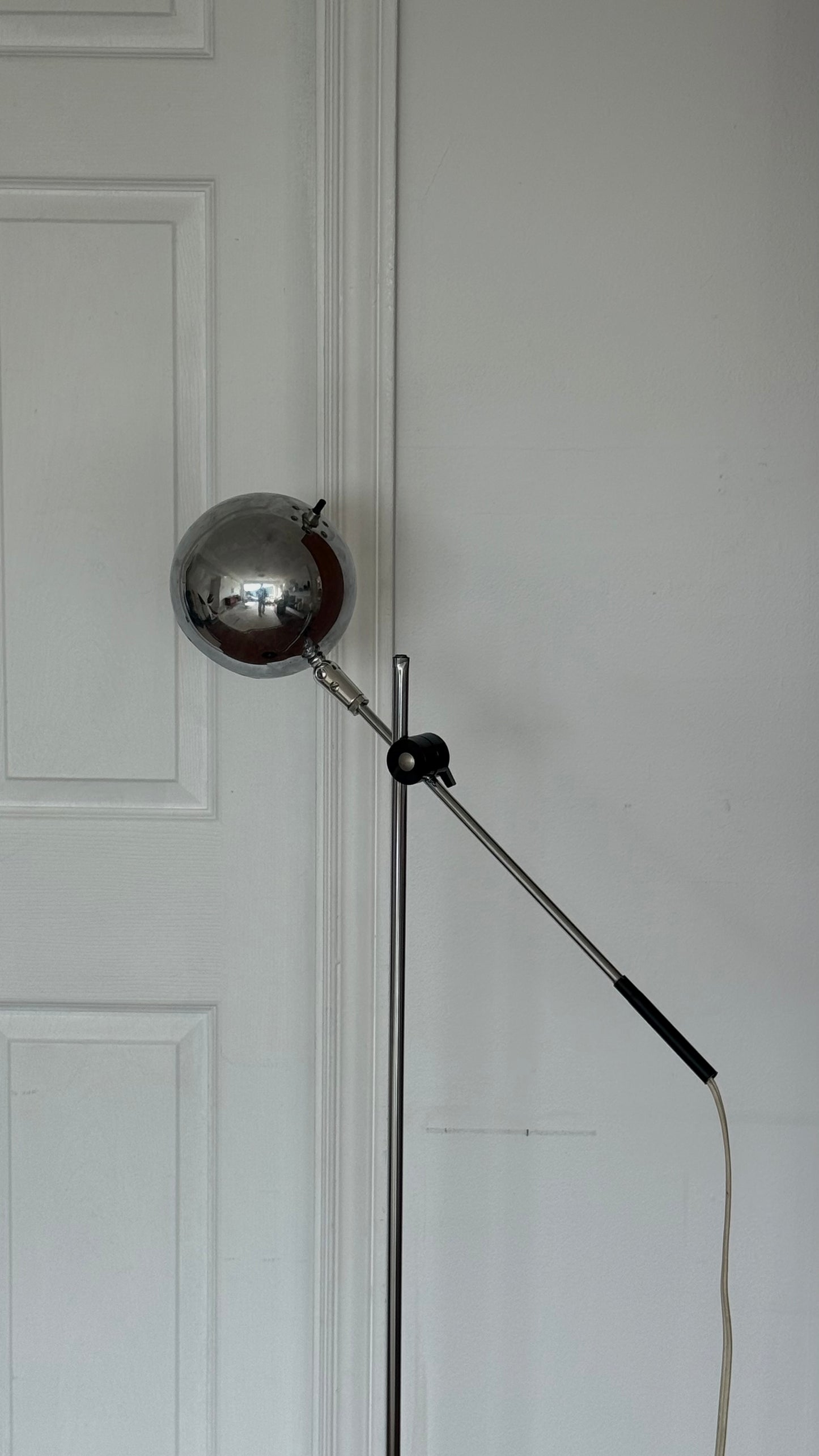 MCM ArticulatingChrome  Floor Lamp
