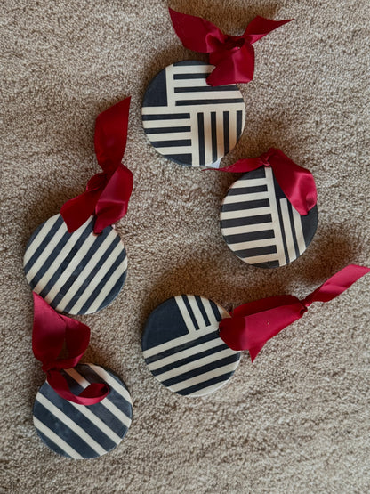 OOAK Pottery Ornaments by JEN THORPE