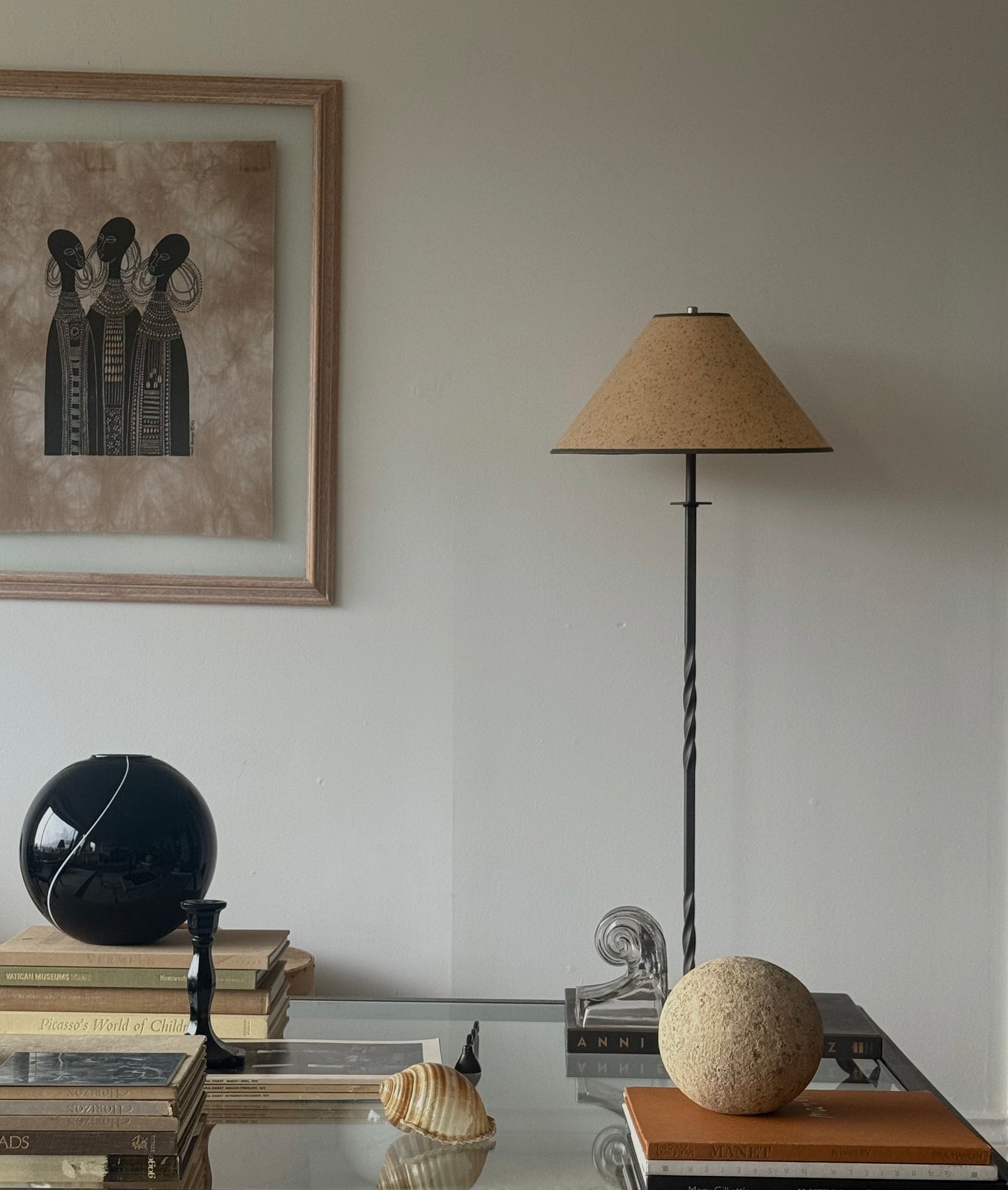 Vintage IRON floor lamp