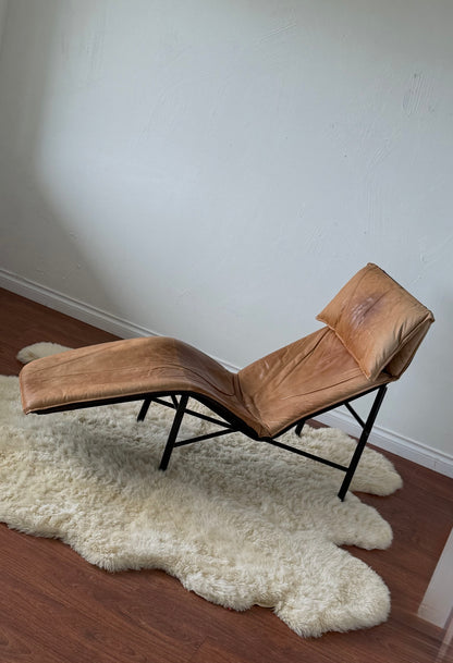 1980s CHAISE LONGUE 'SKYE' BY TORD BJÖRKLUND FOR IKEA