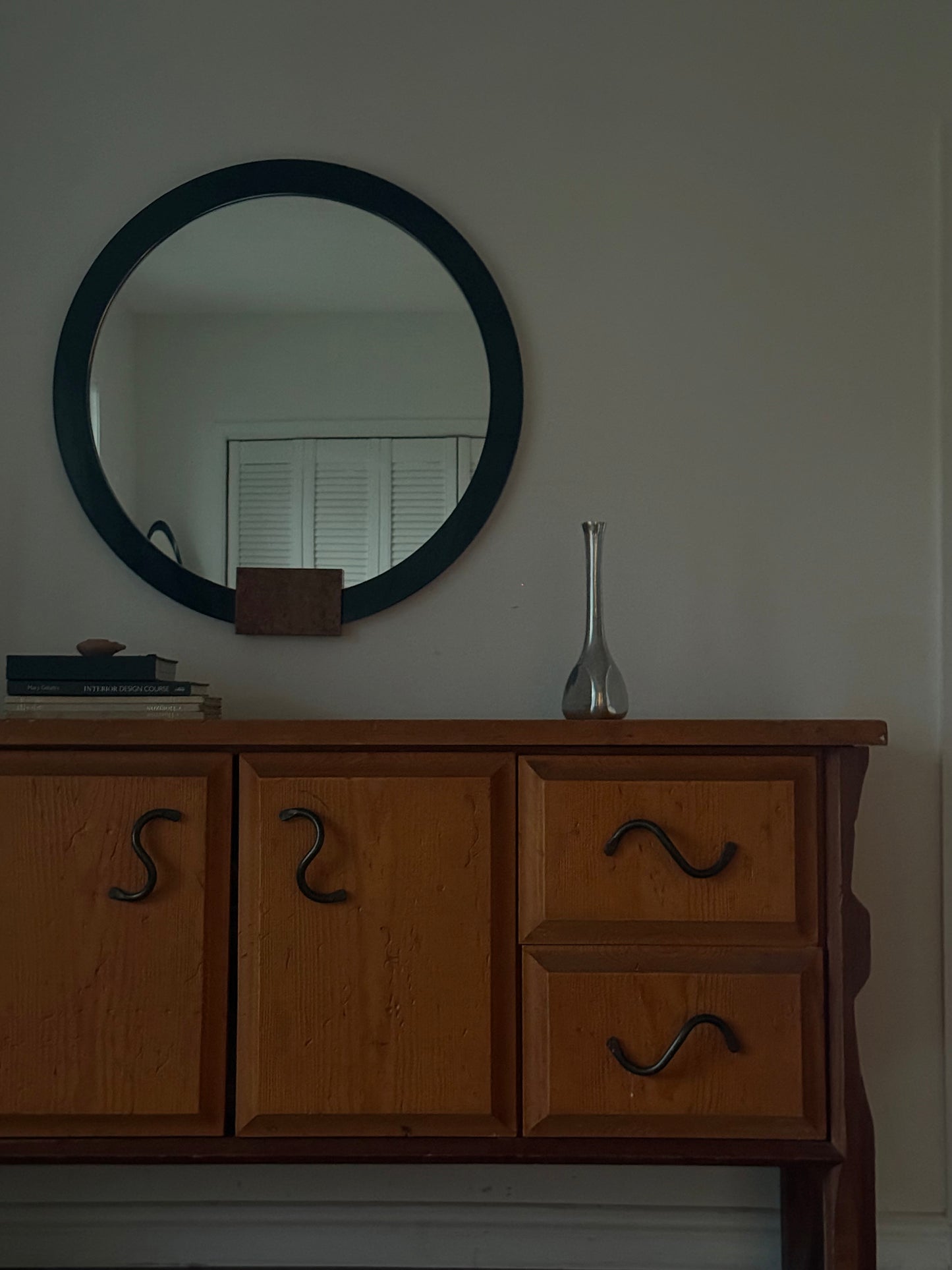 Vintage Aluminum Vase