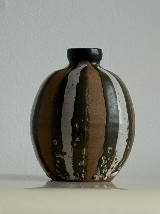 Signed  Pottery Vase