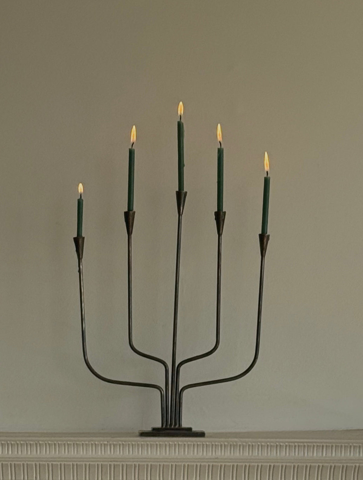 Danish Silver plate Candelabra