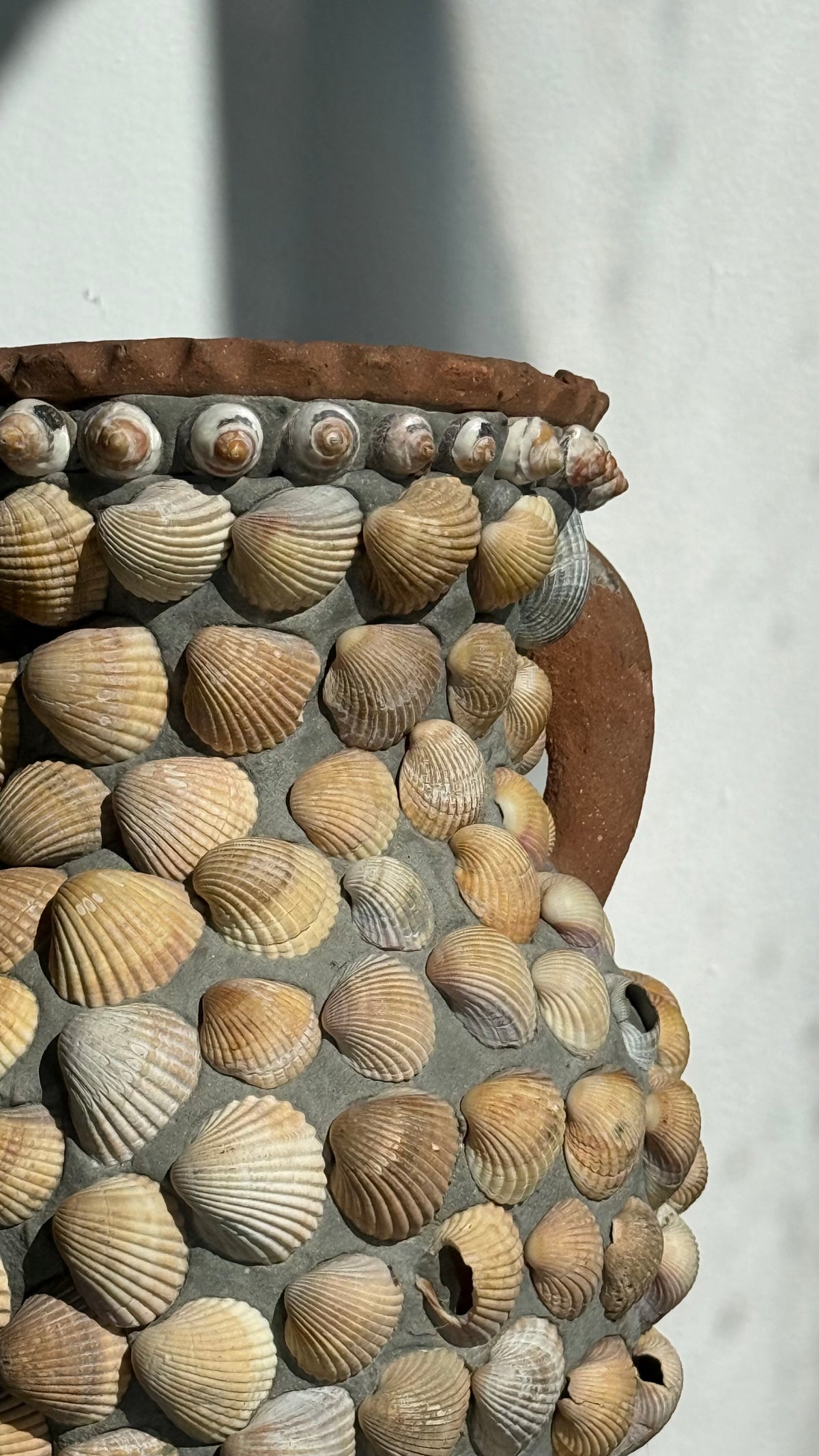 Teracotta vase