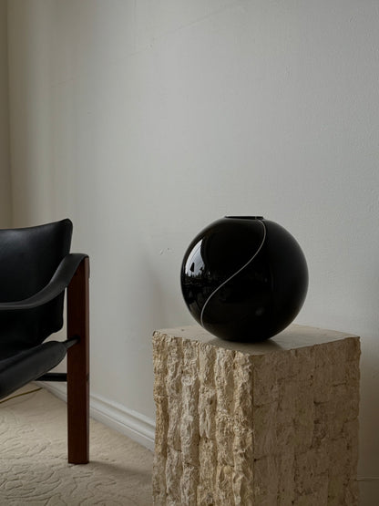 Post Mod  Art Glass SPHERE Vase