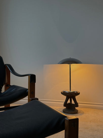 ROBERT SONNEMAN CHROME LAMPS