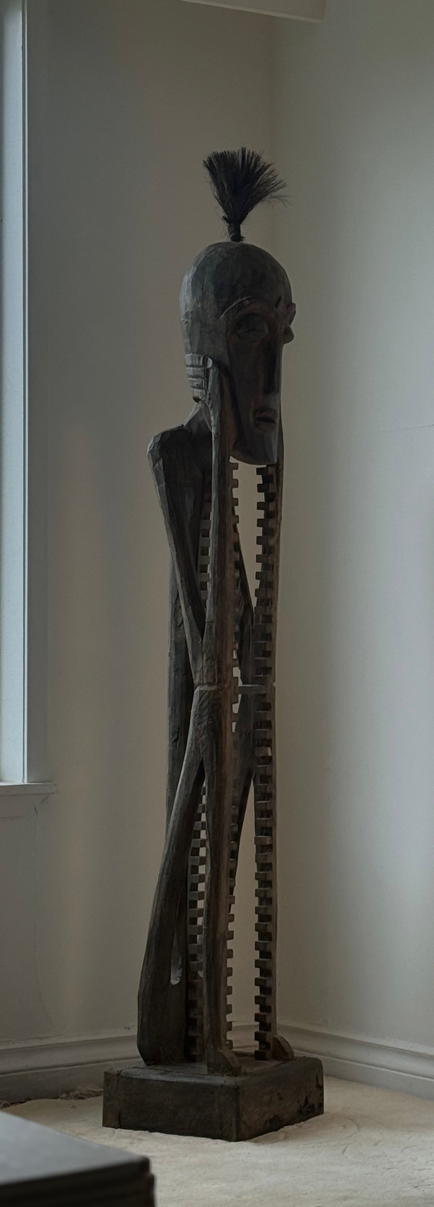 Unique Artisan Folk Art African CD Holder