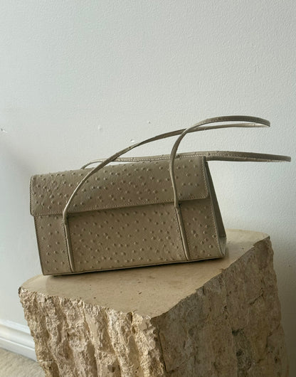 VINTAGE Ostrich Leather Purse