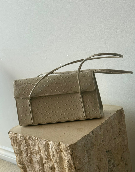 VINTAGE Ostrich Leather Purse