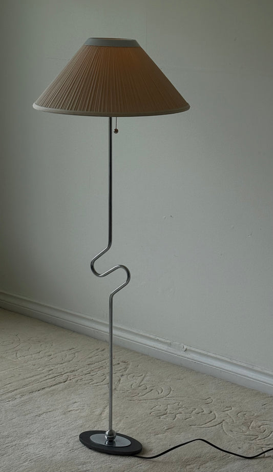 Post MOD Chrome FLOOR LAMP