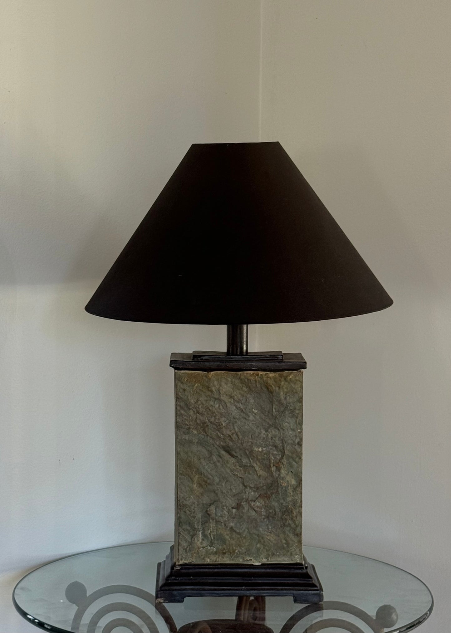 Vintage Natural Slate Table lamp