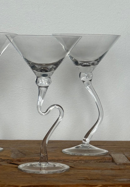 VINTAGE MARTINI GLASSES