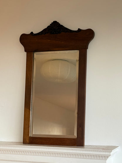 Antique Wooden Mirror