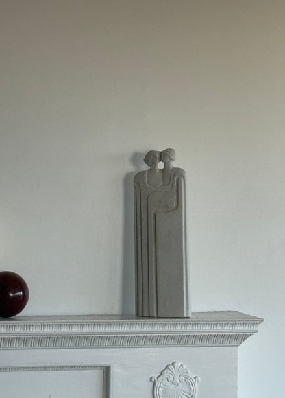 1970s MAR-bell Stone Art Sculpture