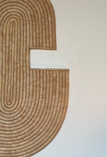 MALAWI ABSTRACT WOVEN WALL ART