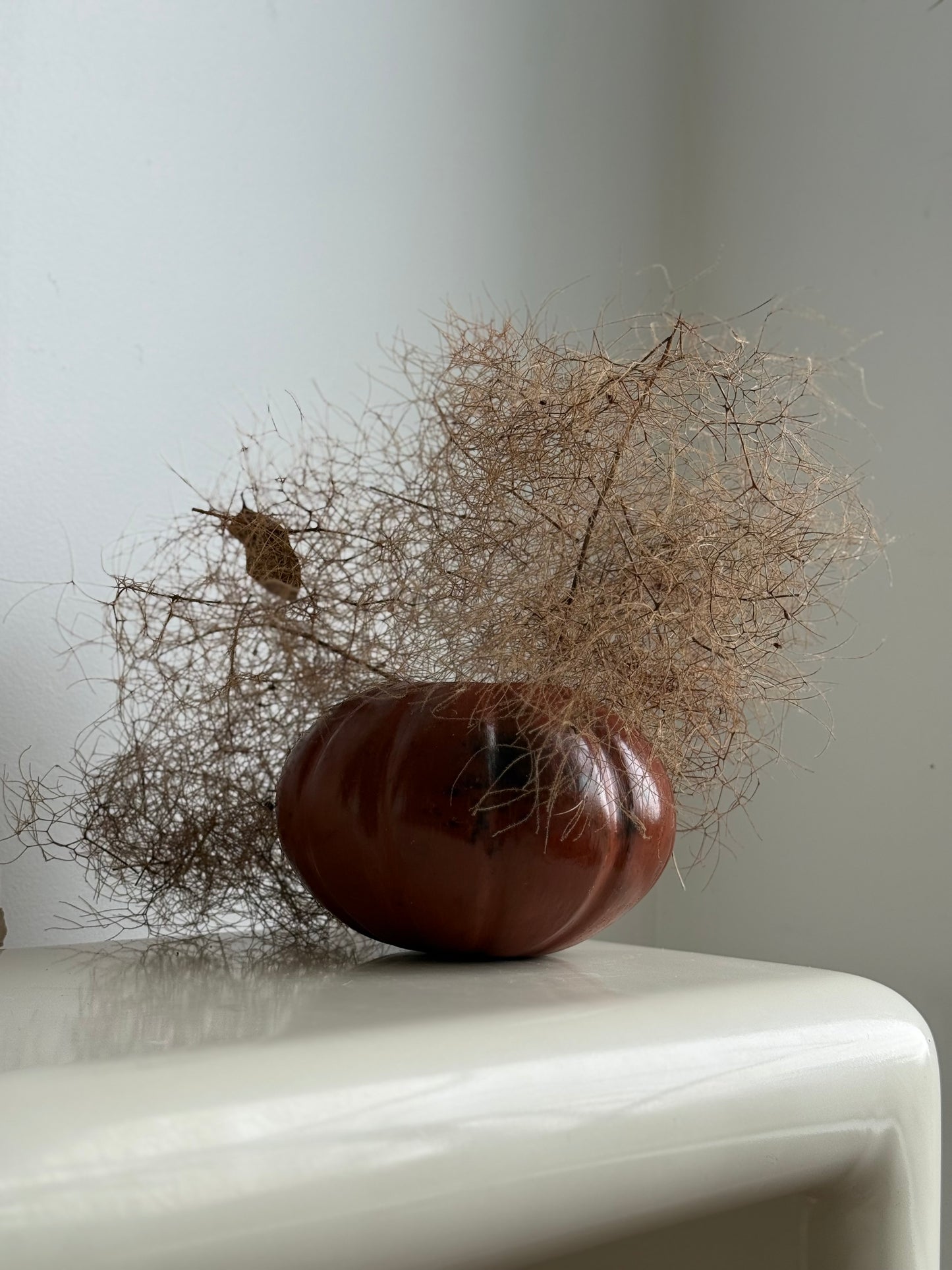 Pumpkin Terracotta Decor Vase