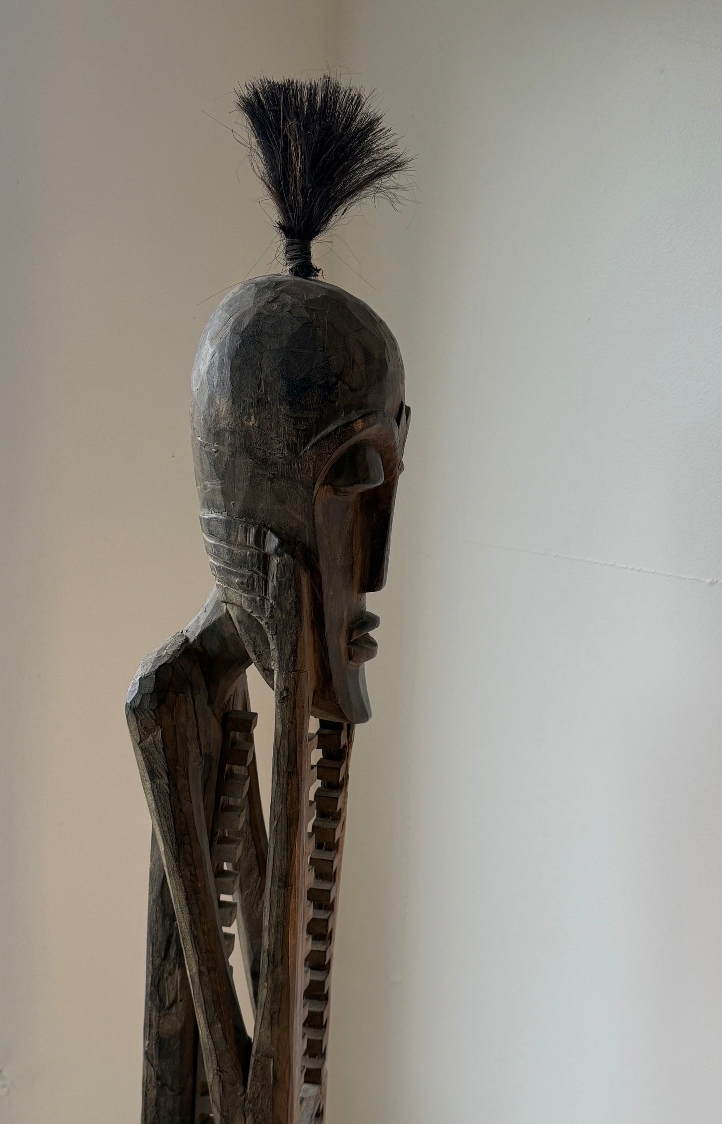 Unique Artisan Folk Art African CD Holder