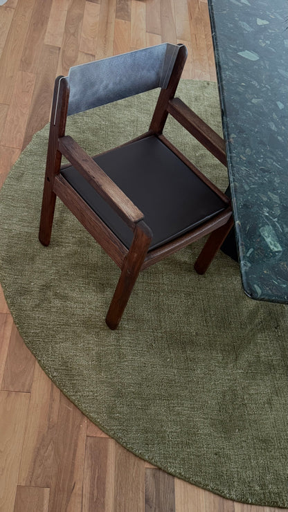 Vintage OAK & Aluminum Chairs