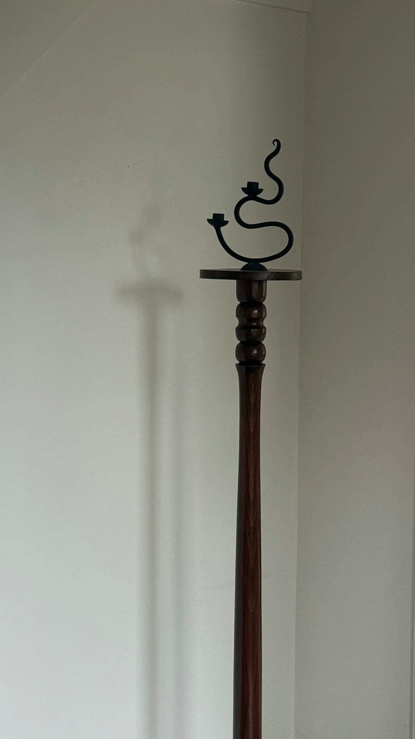 ANTIQUE WOOD PEDESTALS