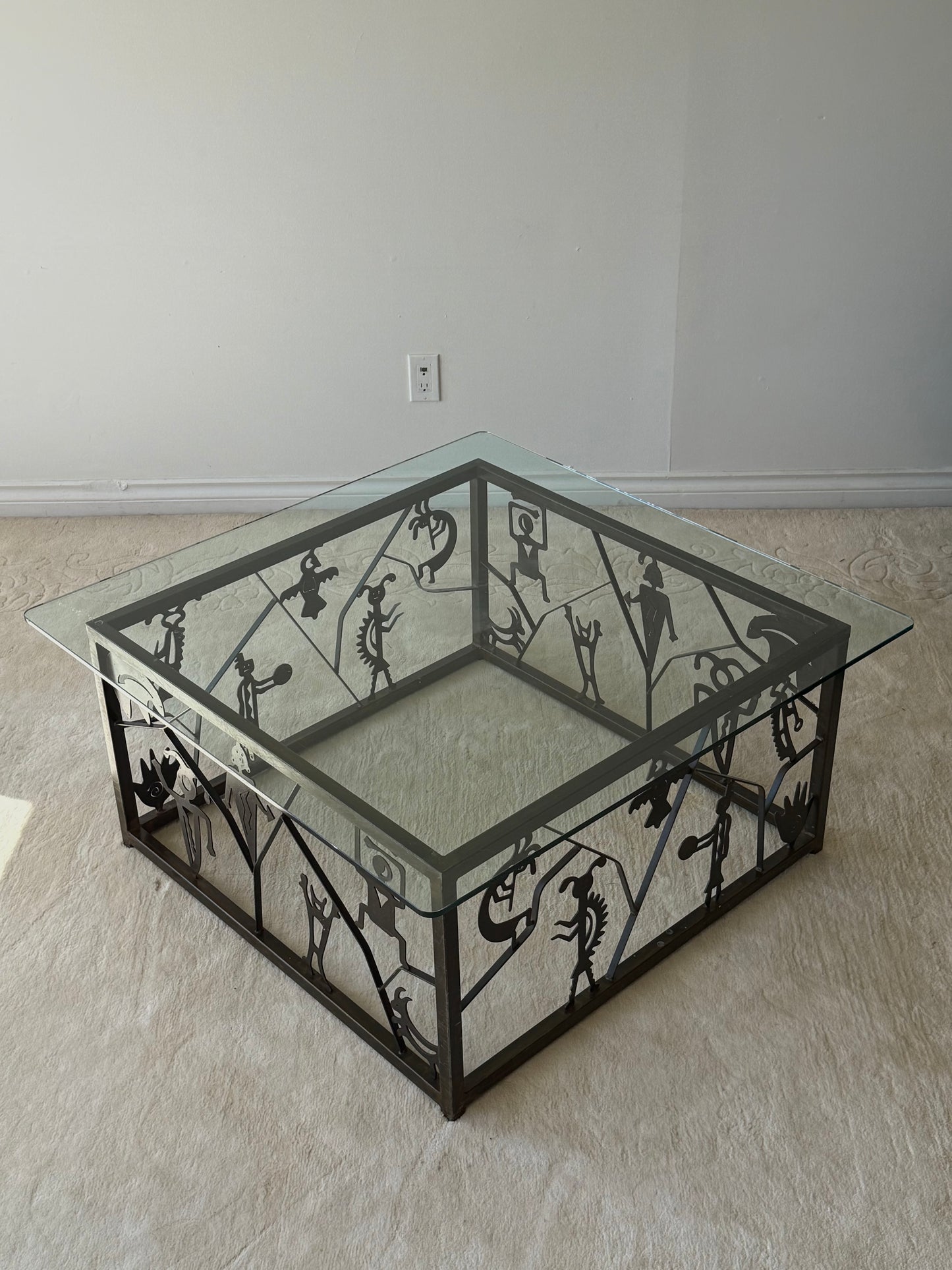 VINTAGE “Kokopelli inspired” TABLES