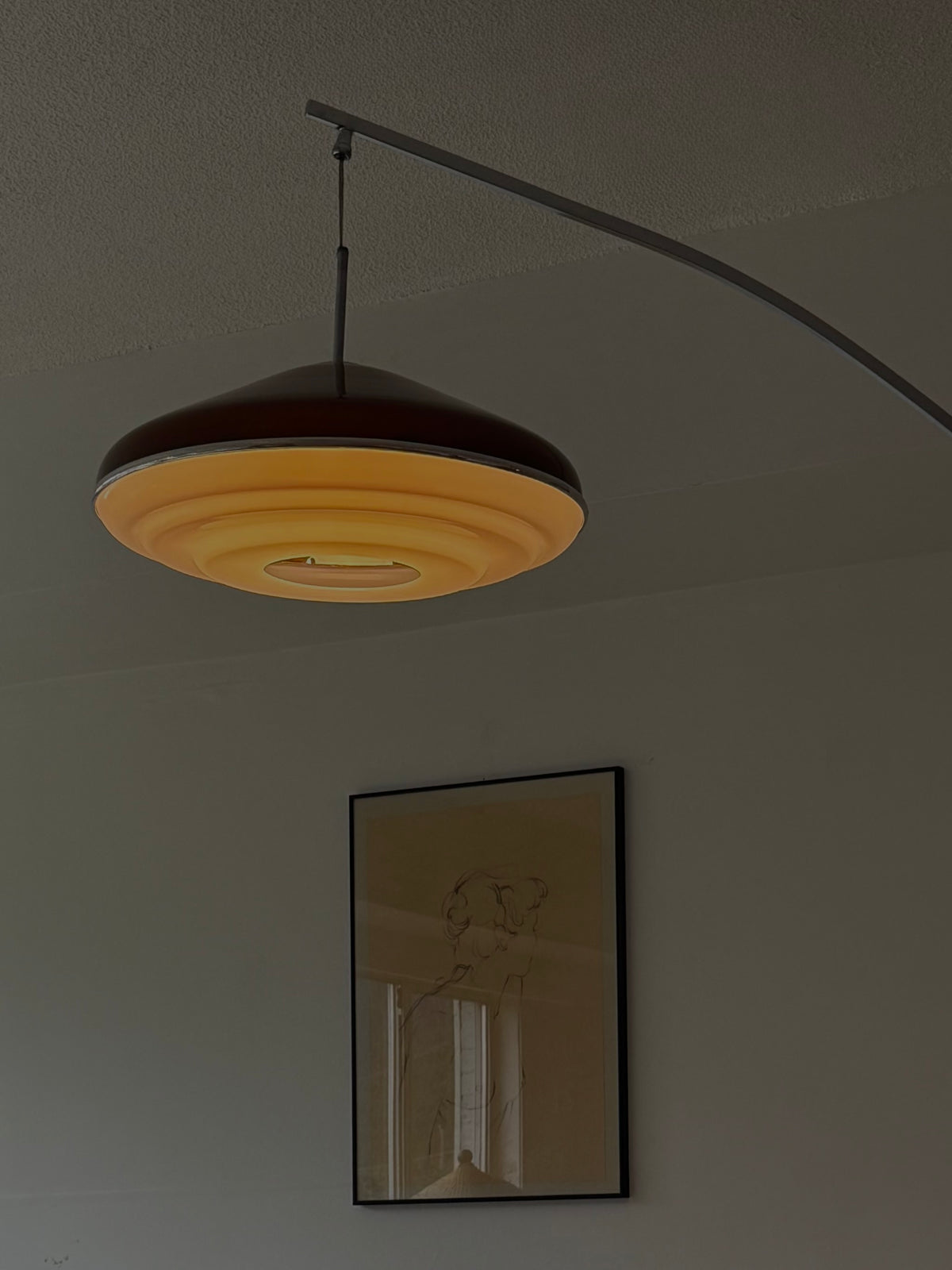 MCM CHROME Arch Lamp