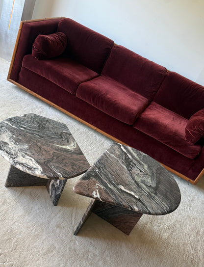 VINTAGE Velvet & Wood Sofas