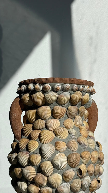 Teracotta vase