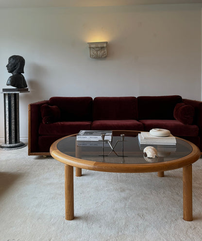 VNTG HANDMADE DANISH WOOD COFFEE TABLE