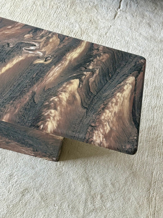 Cipollino Ondulato Marble coffee Table