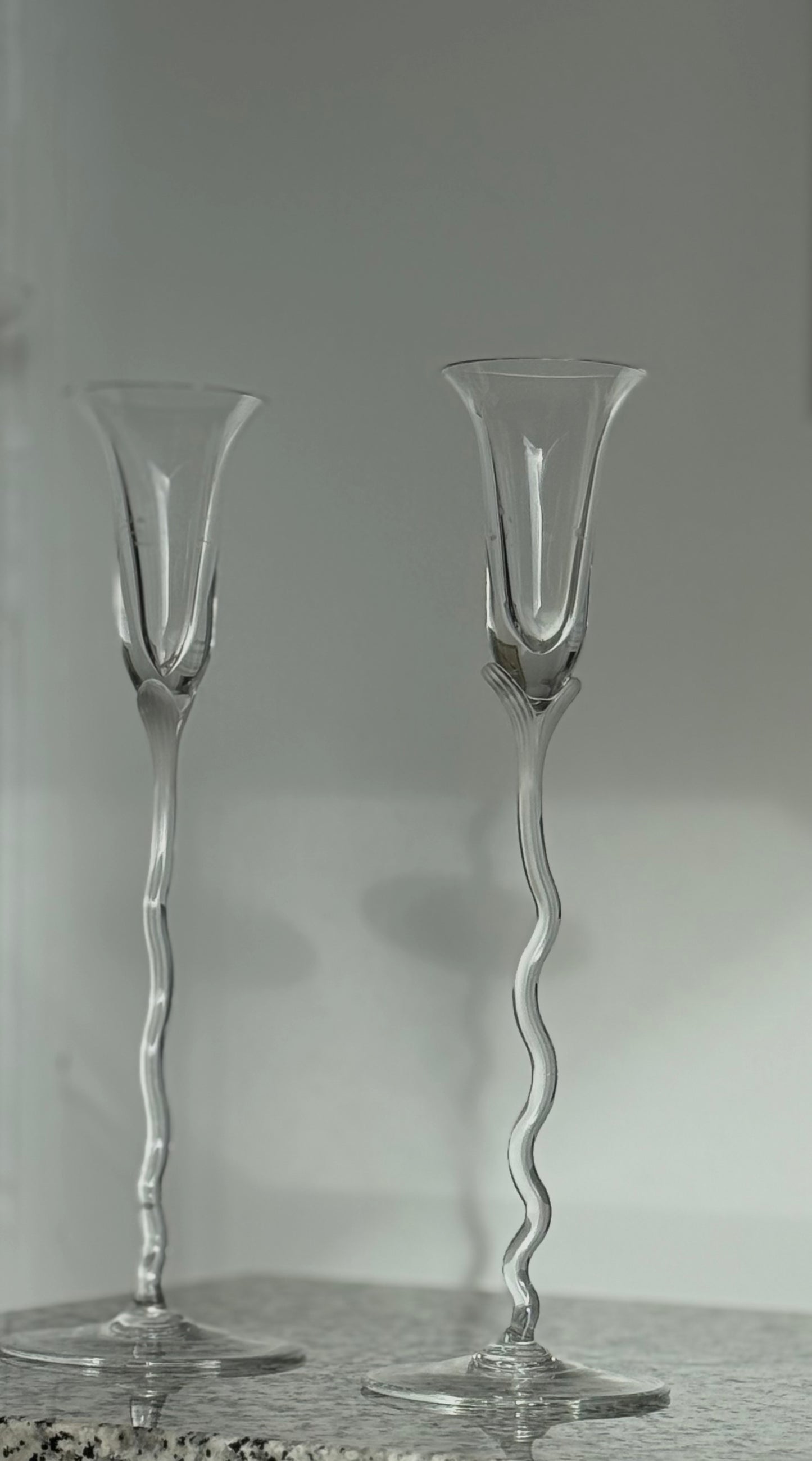 Vintage Tall Candlesticks